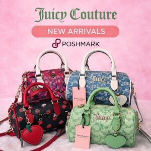 Rare Juicy Couture mini barrel bags Check listings !